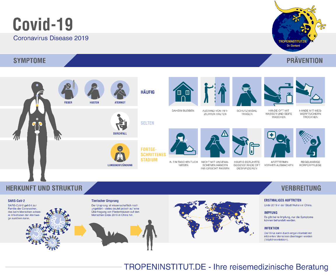 Covid-19 Infografik