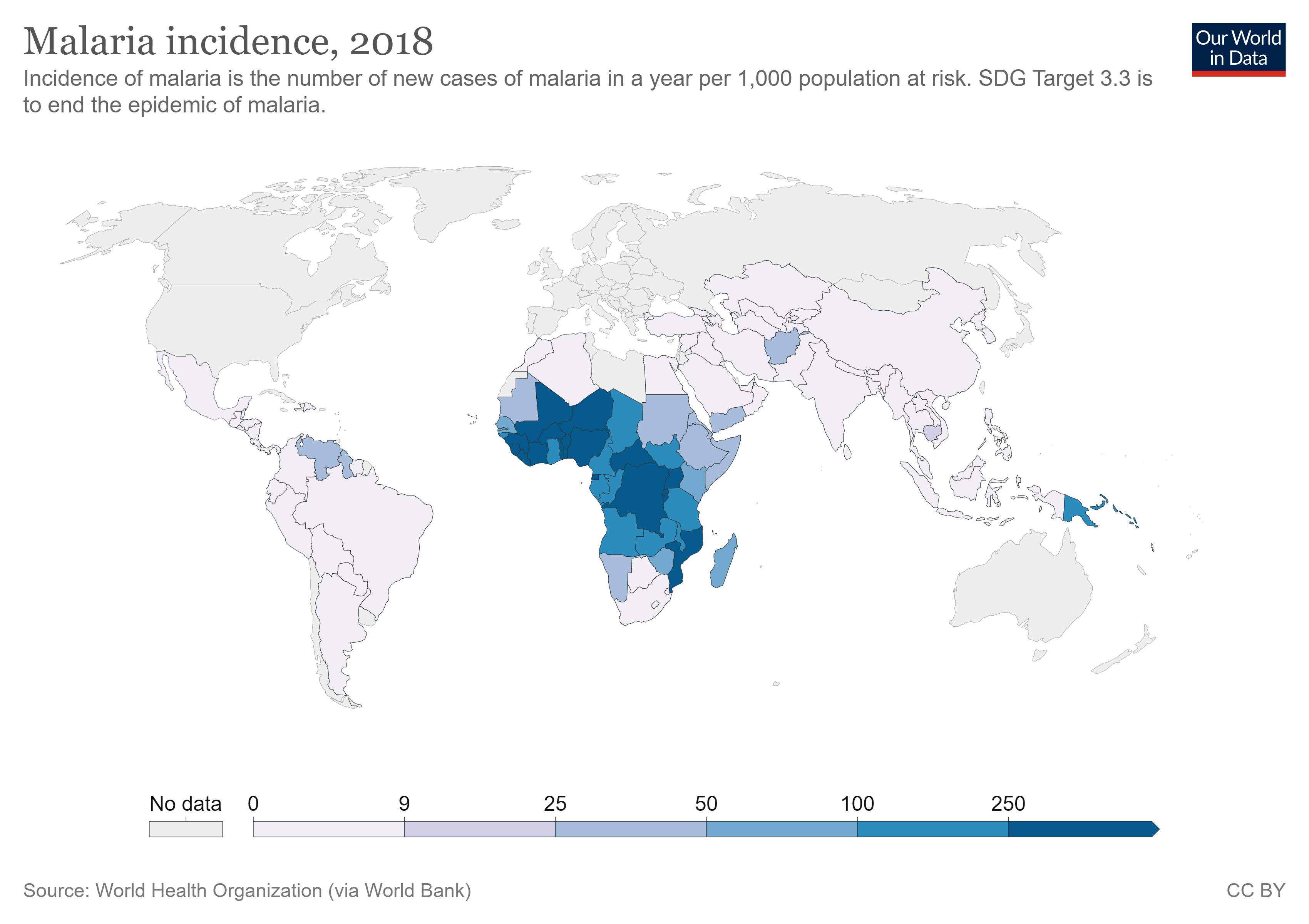 Verbreitung Malaria Welt