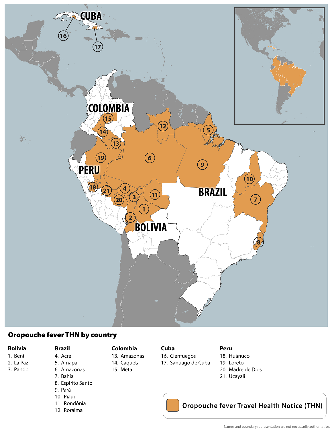 Tropeninstitut Reisekrankheiten Oropouche