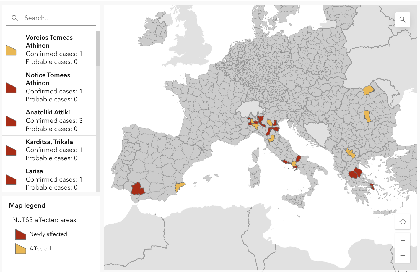 West Nil Virus Europa
