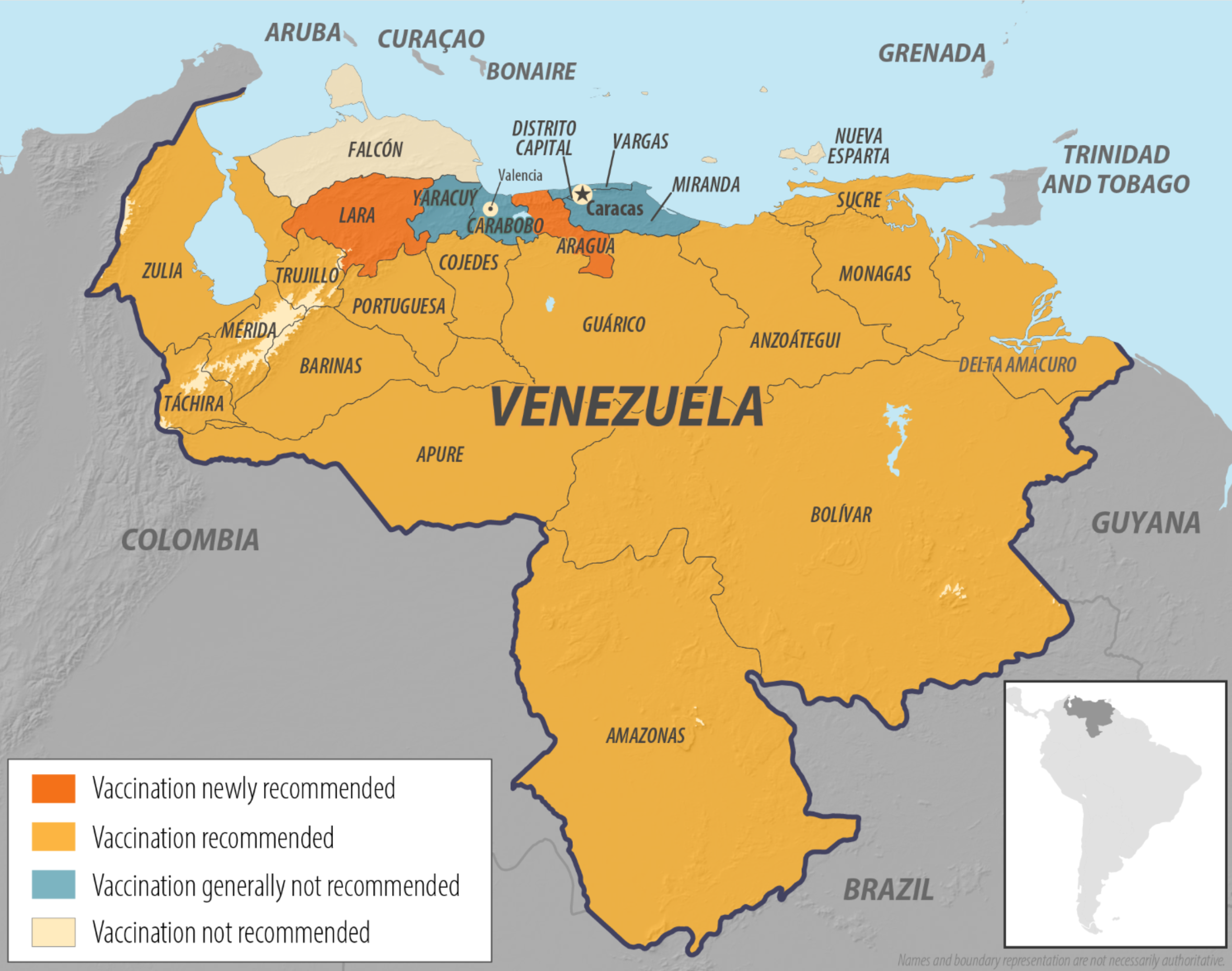 Gelbfieber Venezuela